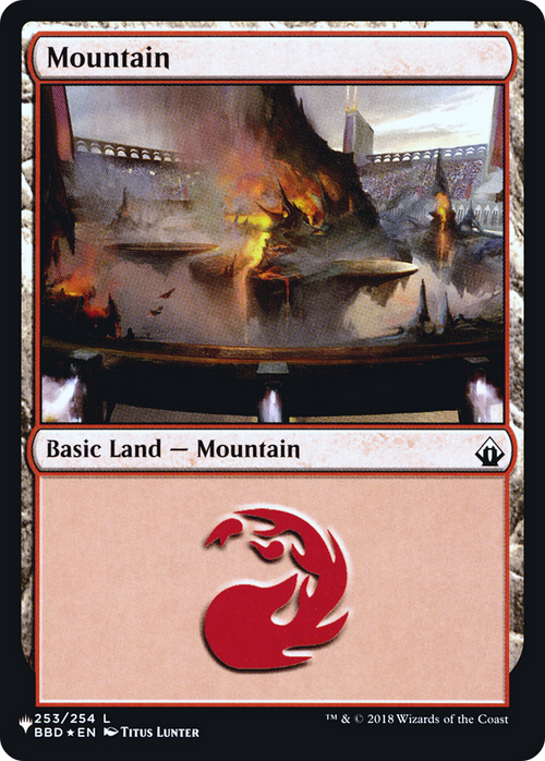 Mountain (BBD) (LIST-BBD-253) - The List Foil
