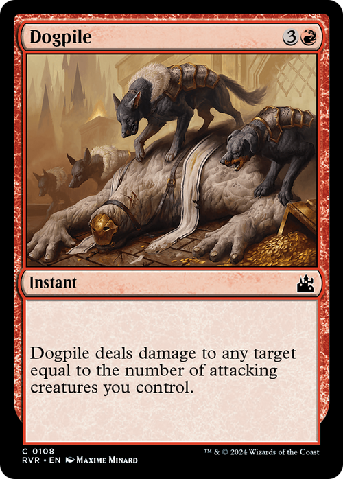 Dogpile (RVR-108) - Ravnica Remastered Foil