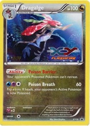 Dragalge - XY10 (Prerelease) [Staff]  - Holofoil XY Promos - Promo