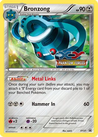 Bronzong - XY21 (Prerelease)  - Holofoil XY Promos - Promo