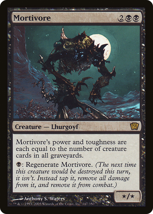 Mortivore (9ED-147) - 9th Edition Foil