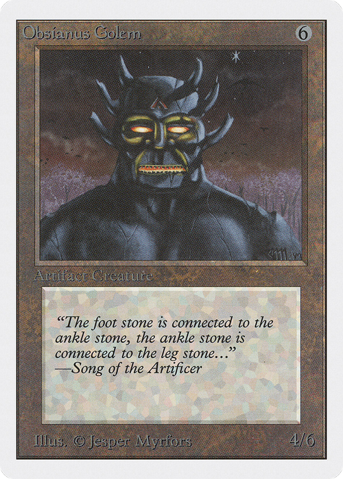 Obsianus Golem (2ED-) - Unlimited Edition