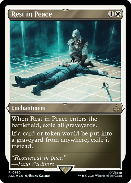 Rest in Peace (Foil Etched) (ACR-180) - Assassin's Creed Foil