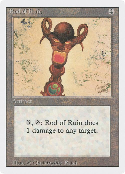 Rod of Ruin (3ED-) - Revised Edition
