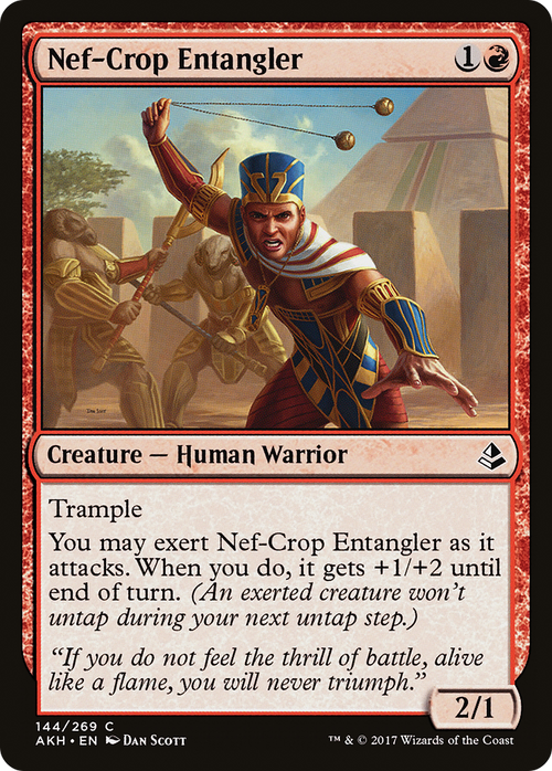 Nef-Crop Entangler (AKH-144) - Amonkhet Foil