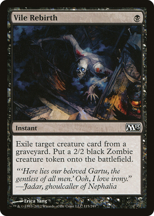 Vile Rebirth (M13-115) - Magic 2013
