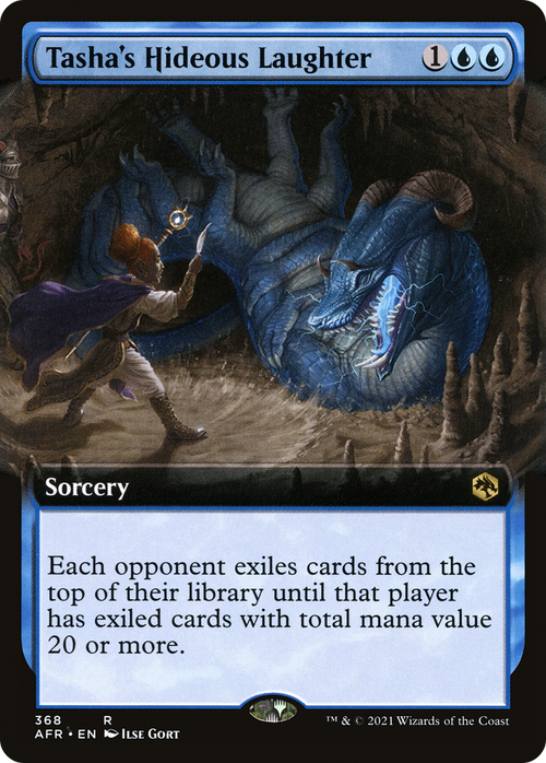 Tasha's Hideous Laughter (Extended Art) (AFR-368) - Adventures in the Forgotten Realms: (Extended Art)