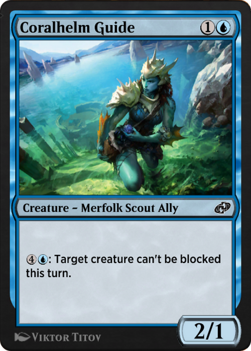 Coralhelm Guide (J21-179) - Jumpstart: Historic Horizons