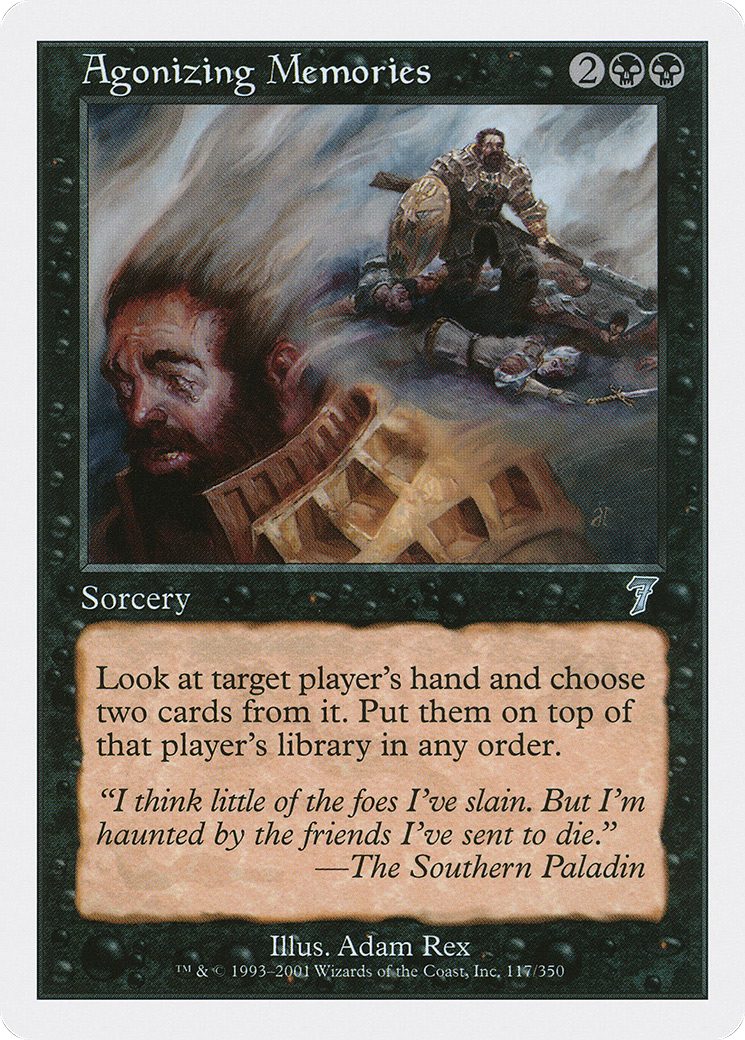 Agonizing Memories (7ED-117) - 7th Edition