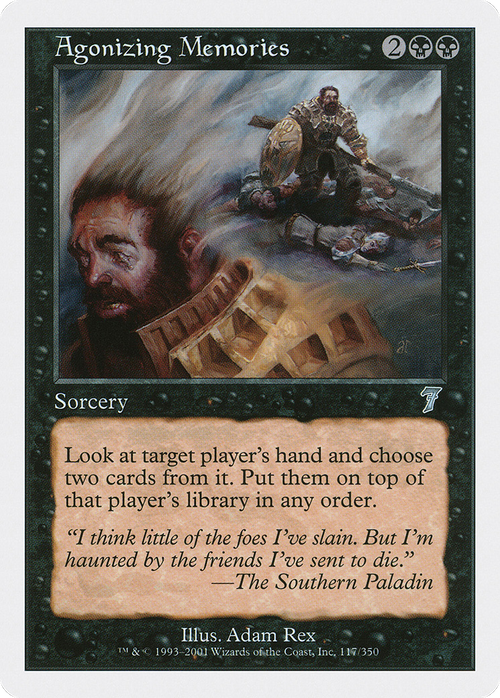 Agonizing Memories (7ED-117) - 7th Edition