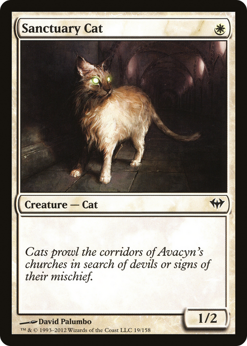 Sanctuary Cat (DKA-019) - Dark Ascension Foil