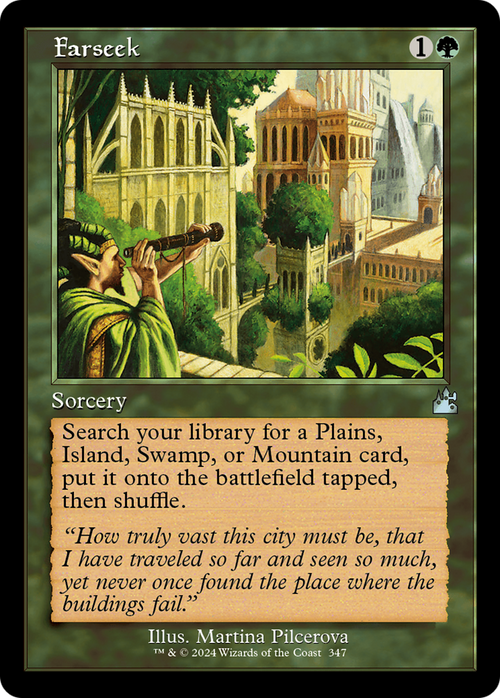 Farseek (Retro Frame) (RVR-347) - Ravnica Remastered Foil