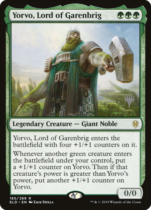 Yorvo, Lord of Garenbrig (PPELD-185P) - Throne of Eldraine Promos