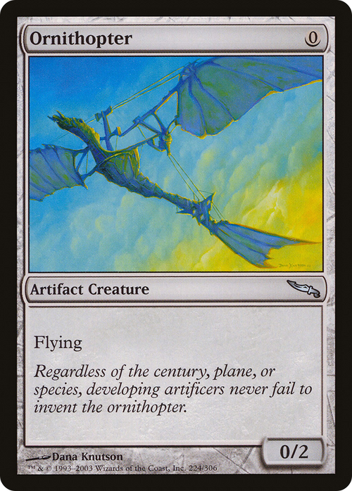 Ornithopter (MRD-224) - Mirrodin