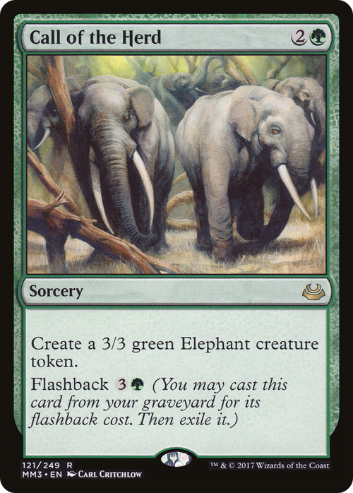 Call of the Herd (MM3-121) - Modern Masters 2017