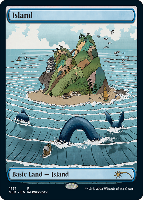 Island (1131) (SLD-1131) - Secret Lair Drop Foil