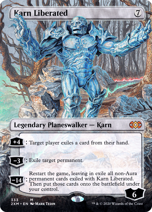 Karn Liberated (Borderless) (2XM-333) - Double Masters (Borderless)