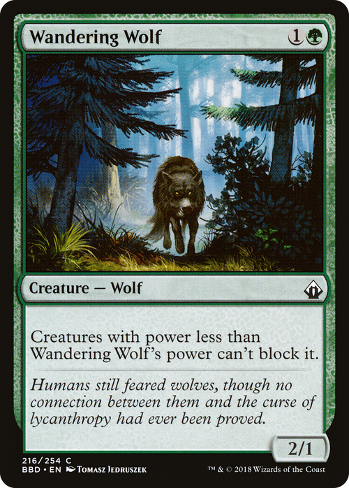 Wandering Wolf (BBD-216) - Battlebond