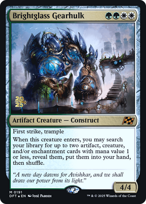 Brightglass Gearhulk (PRE-191S) - Prerelease Cards Foil