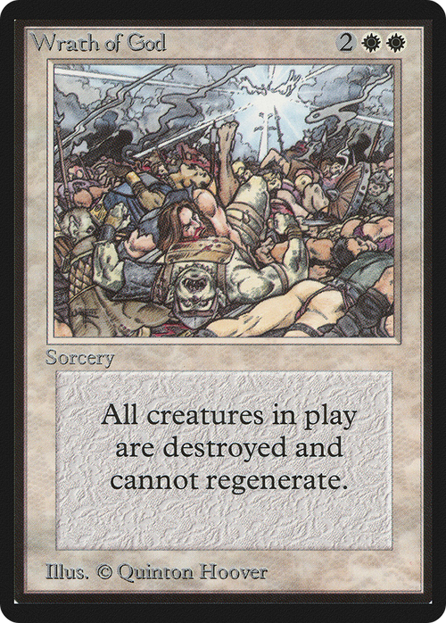 Wrath of God (LEB-) - Limited Edition Beta