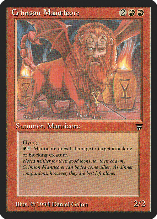 Crimson Manticore (LEG-) - Legends