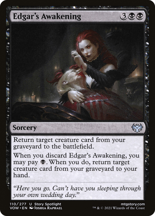 Edgar's Awakening (VOW-110) - Innistrad: Crimson Vow