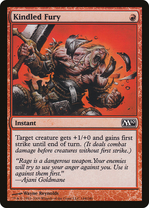 Kindled Fury (M10-144) - Magic 2010