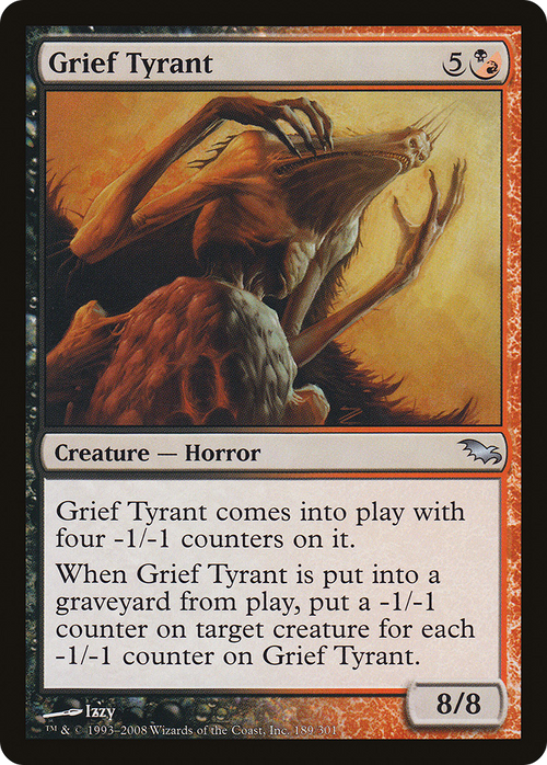 Grief Tyrant (SHM-189) - Shadowmoor