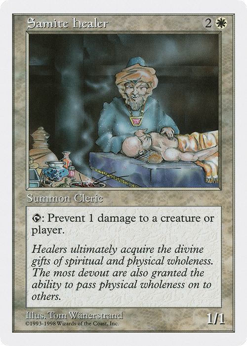 Samite Healer (ATH-081) - Anthologies