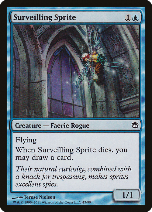 Surveilling Sprite (DDH-043) - Duel Decks: Ajani vs. Nicol Bolas