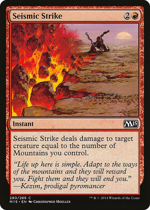 Seismic Strike (M15-280) - Magic 2015