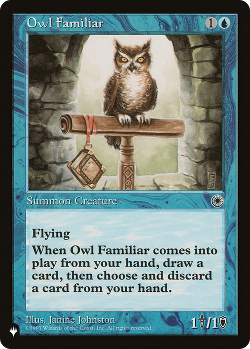Owl Familiar (LIST-POR-63) - The List