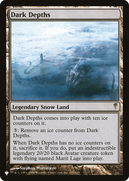 Dark Depths (LIST-CSP-145) - The List