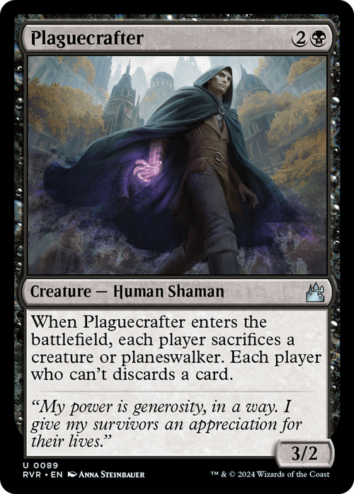 Plaguecrafter (RVR-089) - Ravnica Remastered Foil