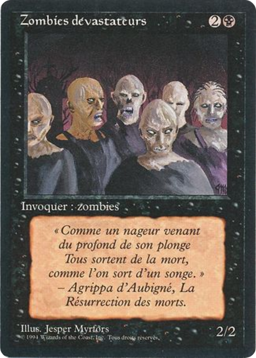 Scathe Zombies (FBB-) - Foreign Black Border