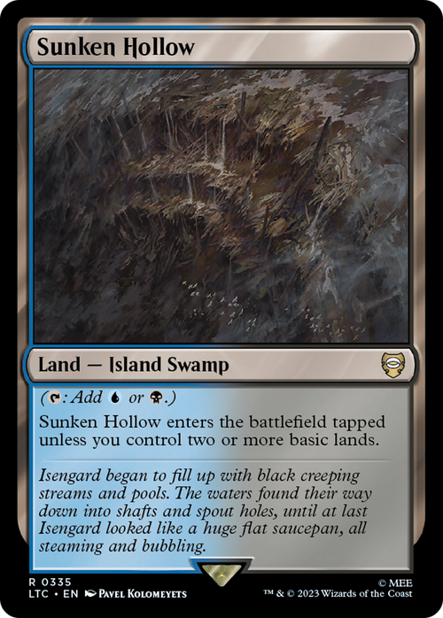Sunken Hollow (LTC-335) - Tales of Middle-earth Commander