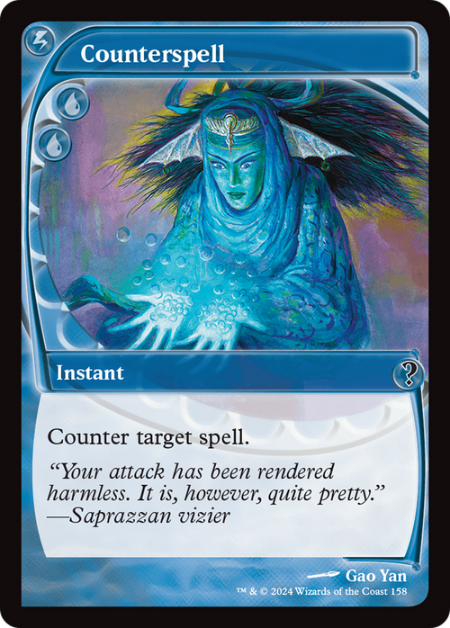 Counterspell (Future Sight) (MB2-158) - Mystery Booster 2