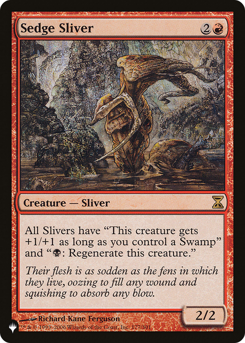Sedge Sliver (LIST-TSP-177) - The List