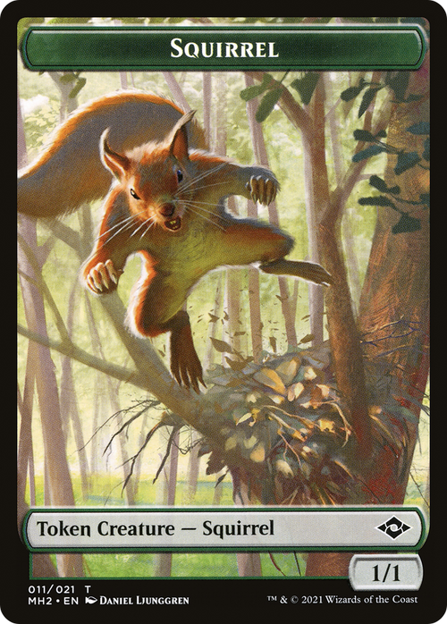 Squirrel Token (MH2-011) - Modern Horizons 2 Tokens Foil