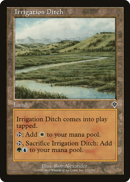 Irrigation Ditch (INV-324) - Invasion Foil
