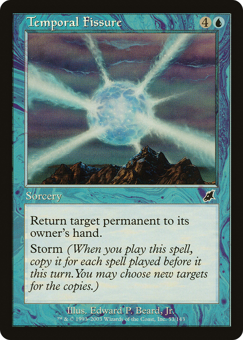 Temporal Fissure (SCG-053) - Scourge Foil