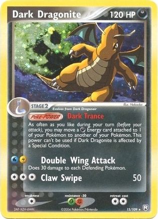 Dark Dragonite - 15/109 (EX Team Rocket Returns)/109  - Holofoil Deck Exclusives - Holo Rare