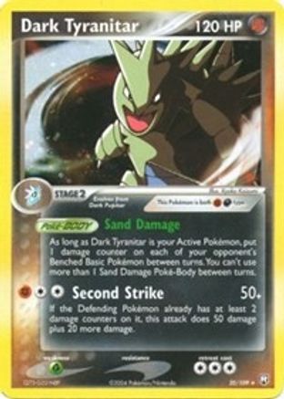 Dark Tyranitar - 20/109 (EX Team Rocket Returns)/109  - Holofoil Deck Exclusives - Holo Rare