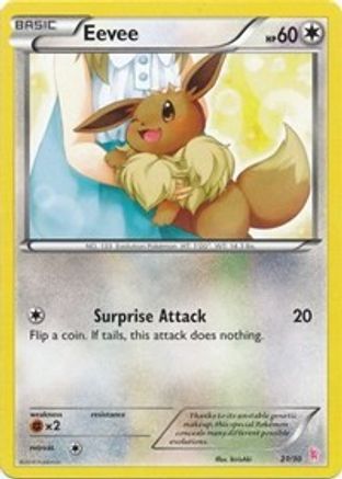 Eevee (13)  XY Trainer Kit Sylveon & Noivern - Common