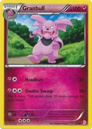Granbull (#29)  XY Trainer Kit Sylveon & Noivern - Common