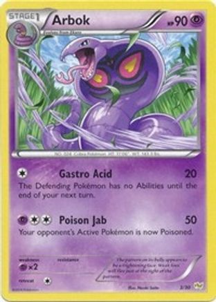 Arbok  XY Trainer Kit Sylveon & Noivern - Common