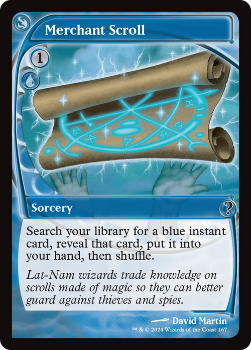 Merchant Scroll (Future Sight) (MB2-167) - Mystery Booster 2 Foil