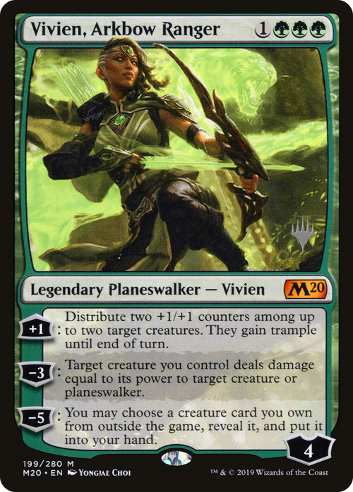 Vivien, Arkbow Ranger (PPM20-199P) - Core Set 2020 Promos