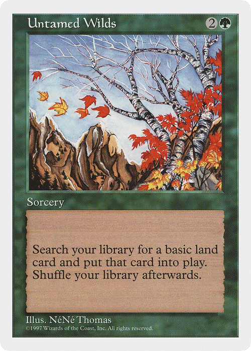 Untamed Wilds (5ED-335) - Fifth Edition