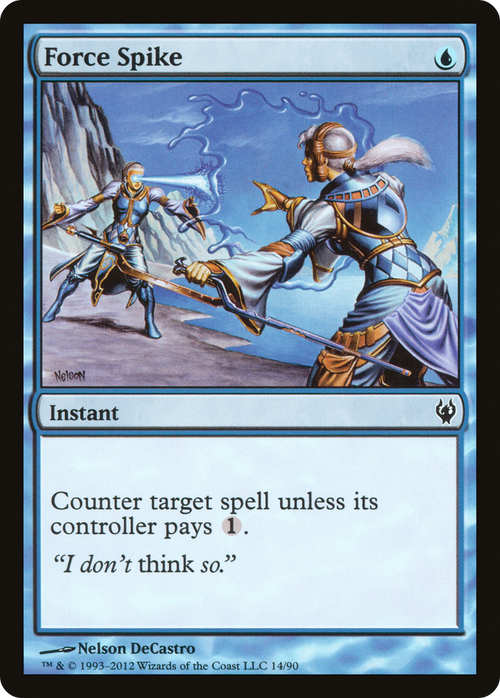 Force Spike (DDJ-014) - Duel Decks: Izzet vs. Golgari
